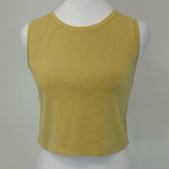 PacSun High Neck Knit Tank Top - Picture 2 of 4